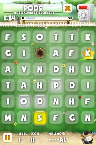 Mole Word Screen 2