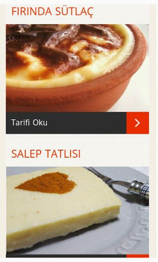 Sütlü Tatlılar