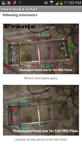 Go Kart Plans