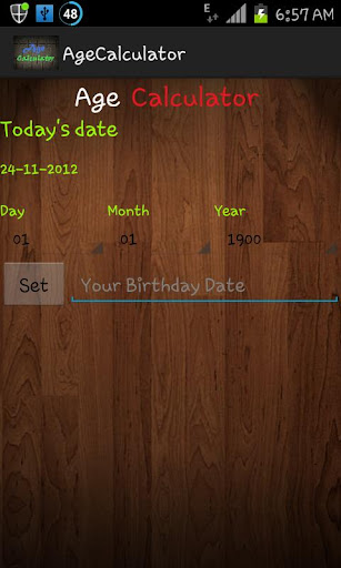 Age Calculator