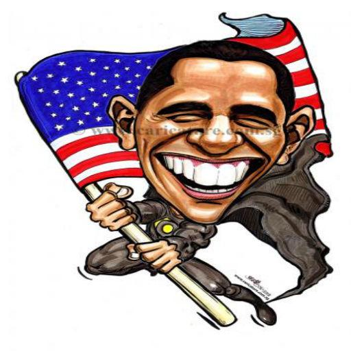 obama funny caricature & jokes LOGO-APP點子