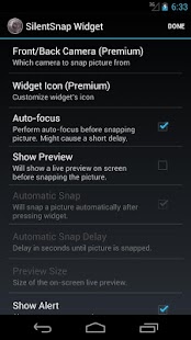 Free Download Silent Snap Widget APK