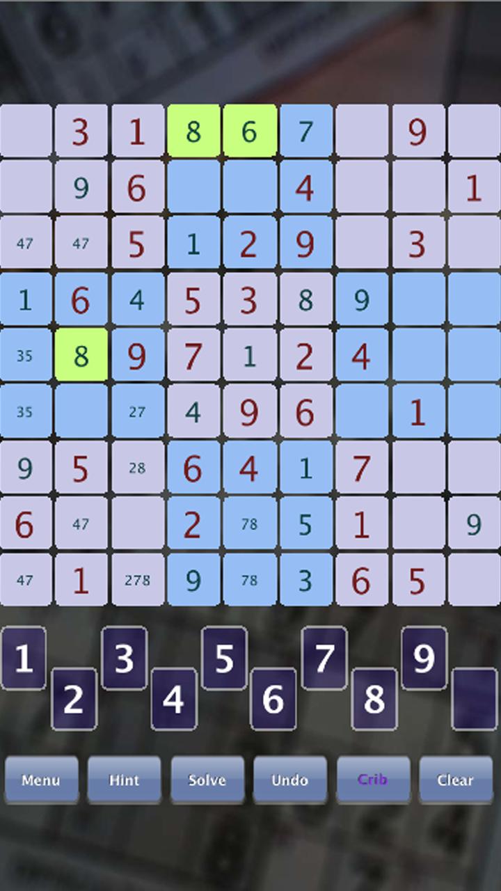 Sudoku SuperDoKu Screen 2