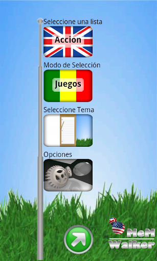Aprender inglés con MeMWalker