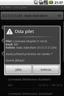 ID Pilet Screenshots 2