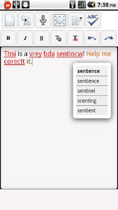 Spell Checker Editor screenshot 0