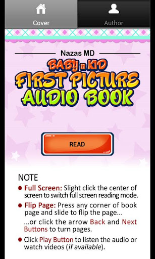 Kid First Picture Audio Book
