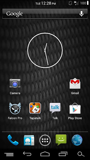 Elemental X Minimal CM10 theme