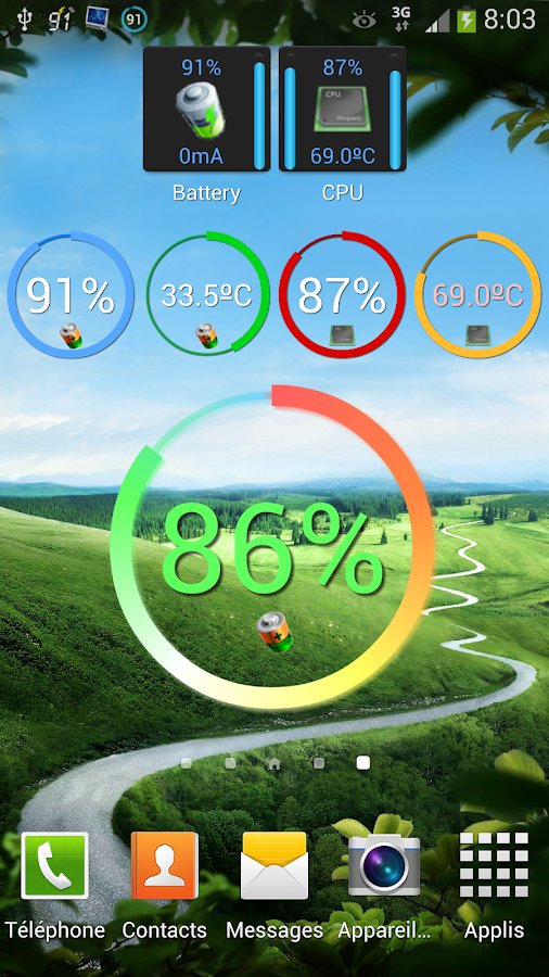 Android Tuner - screenshot