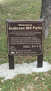 Anderson Mill Parks Sign
