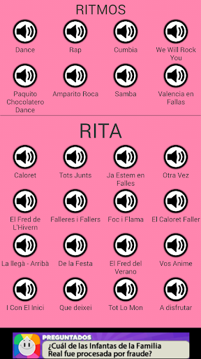 El Caloret de Rita: Ritmos
