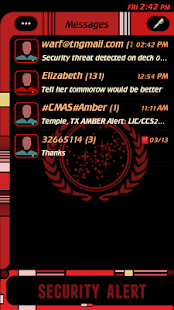 How to download LCARS DISPLAY RED for GO SMS patch 1004 apk for laptop