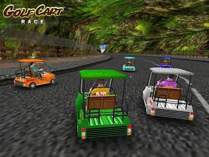 Golf Cart Race Golf Cart Race