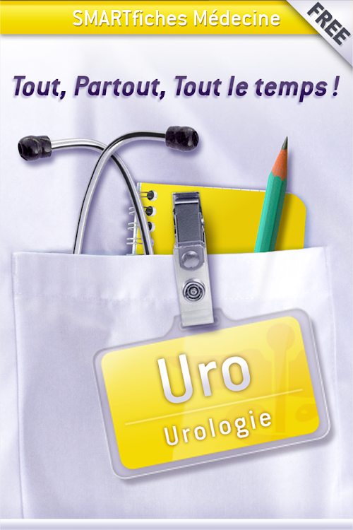 Android application SMARTfiches Urologie Free screenshort