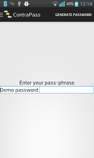 ContraPass-password generator
