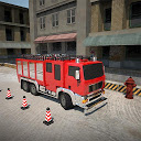 Fire Truck parking 3D mobile app icon