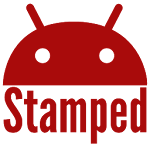 Stamped Red Icons Apk