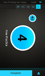 Abs Sit Ups Workout poster 2