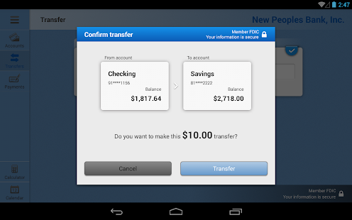 NPB Mobile Money for Tablet Screenshots 3