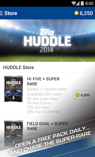 【免費運動App】Topps HUDDLE 15-APP點子