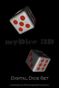 myDice 3D Digital Dice Set