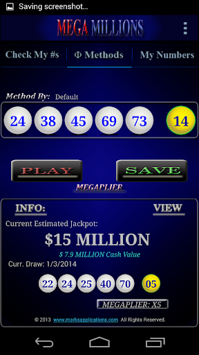 Mega Millions App