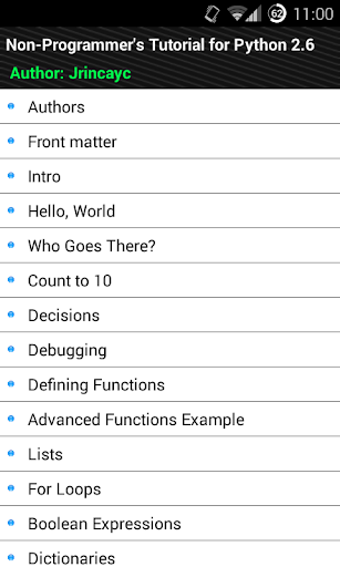 Python Tutorial