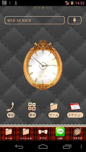 【免費個人化App】クラシックミラー時計ウィジェット-APP點子