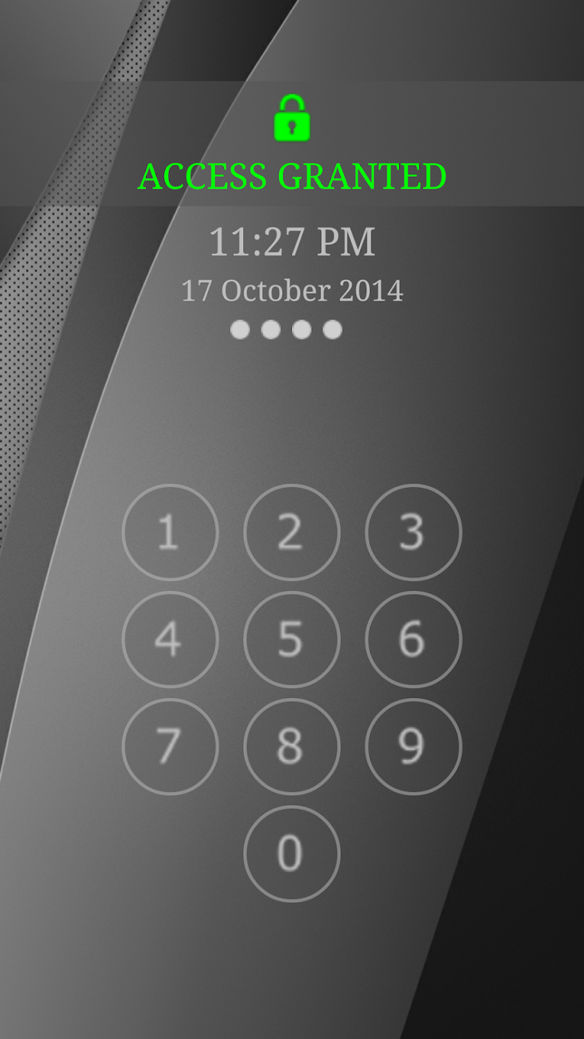 App Lock (Keypad) Screen 2