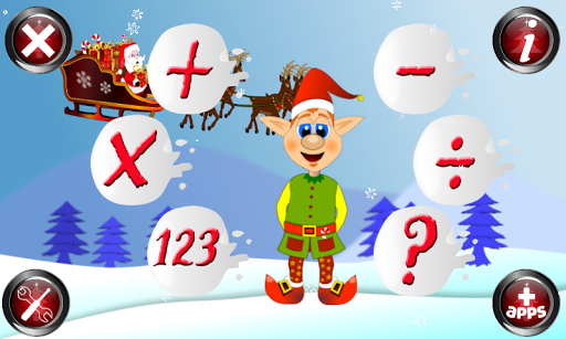 Christmas Games Math Santa