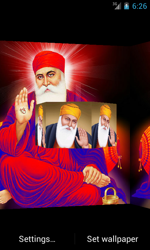 Guru Nanak Dev Ji 3D LWPのおすすめ画像2