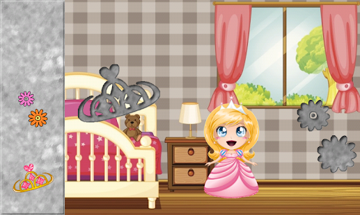  Çocuklar için Prenses bulmaca-   