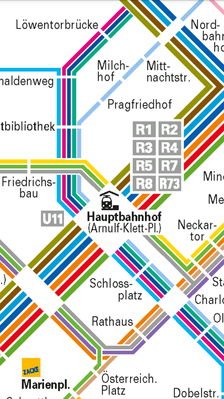 Stuttgart Public Transport Pro Screen 2