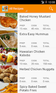Healthy Kids Recipes Screenshots 1
