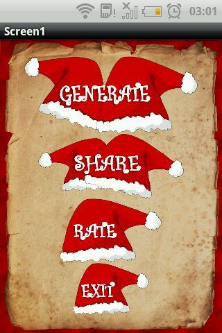 Santa Letter Generator