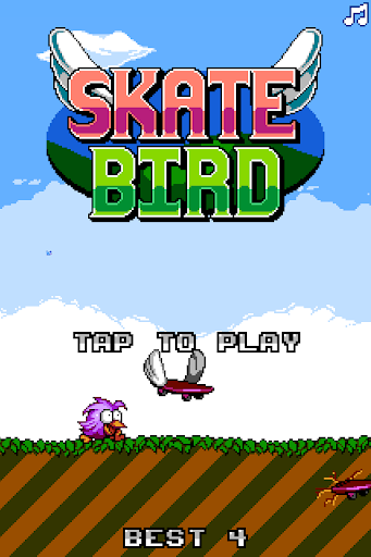 Flappy Skate Bird