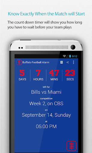 Buffalo Football Alarm Pro