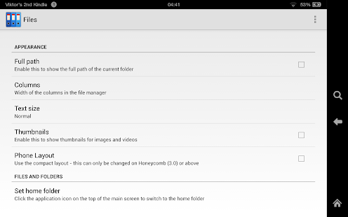 Zenfield File Manager Ad-free Screenshot