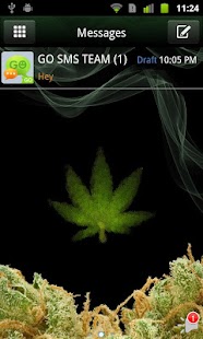 Weed Theme - GO SMS Pro
