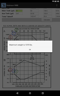 Robinson Weight & Balance Screenshots 1