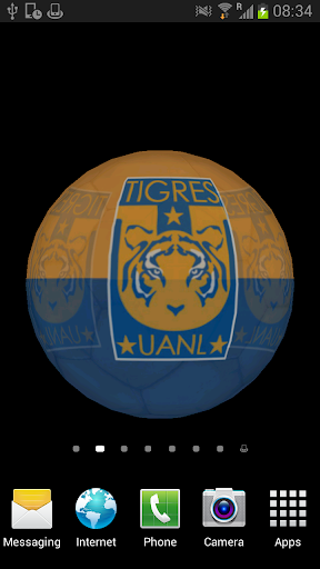 【免費運動App】Ball 3D Tigres UANL LWP-APP點子