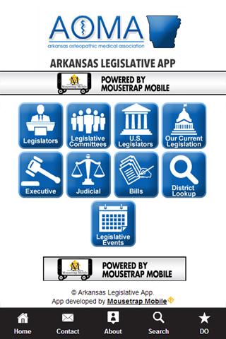 AOMA Arkansas Legislative App