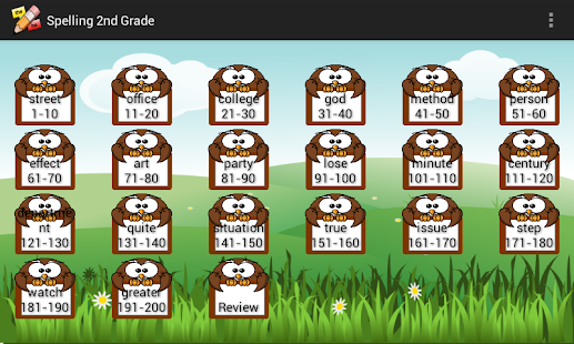 Lastest FREE Spelling 2nd Grade APK
