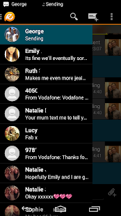 Lastest EvolveSMS Blk Holo Grey/D.Blue APK for PC