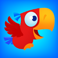 flappy poppy - pájaro tropical APK Icono