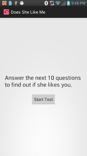 Does She Like Me Test