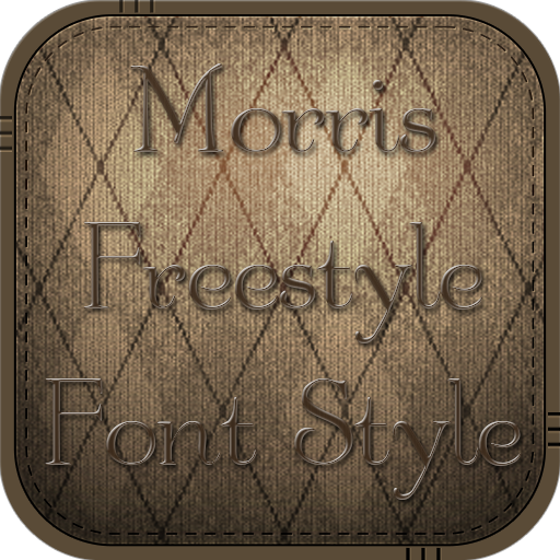 Morris Freestyle Font Style LOGO-APP點子