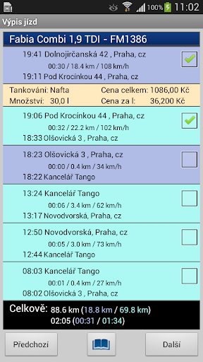 Lokatory.cz logbook