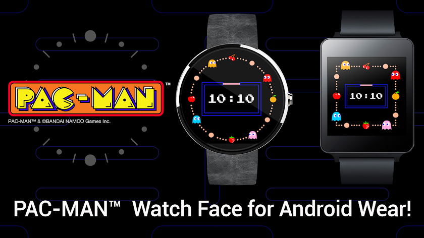 PAC-MAN Watch Face Screen 2