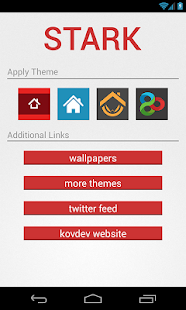 Stark (adw apex nova theme) - screenshot thumbnail